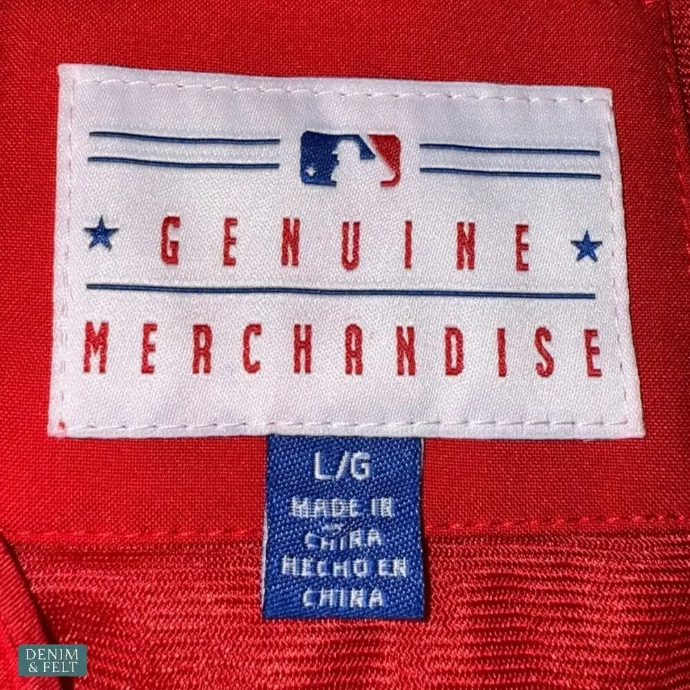 NEW St. Louis Cardinals‎ Red Full Zip Jacket MLB Genuine Merchandise Women’s LG - Picture 5 of 8